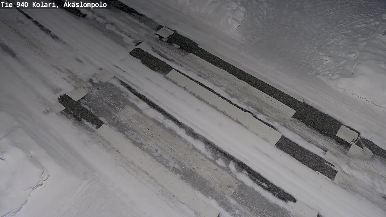 Kelikamerat Kuva Tie 940 Kolari, Äkäslompolo, Kolari, Lappi