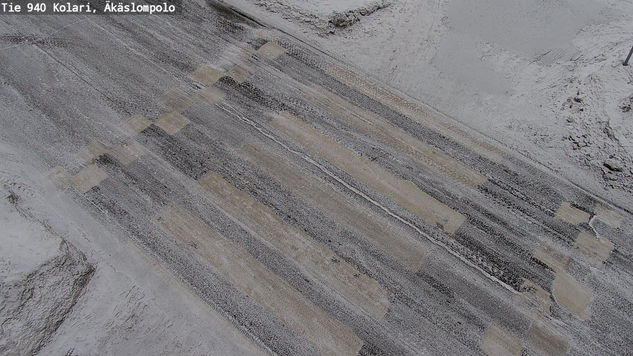 Kelikamerat Kuva Tie 940 Kolari, Äkäslompolo, Kolari, Lappi