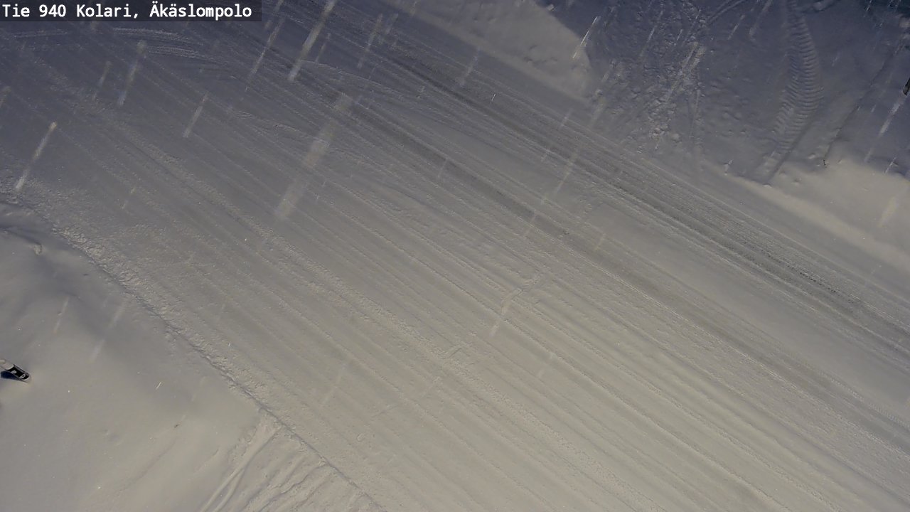 Weather Camera Image Road 940 Kolari, Äkäslompolo, Kolari, Lappi