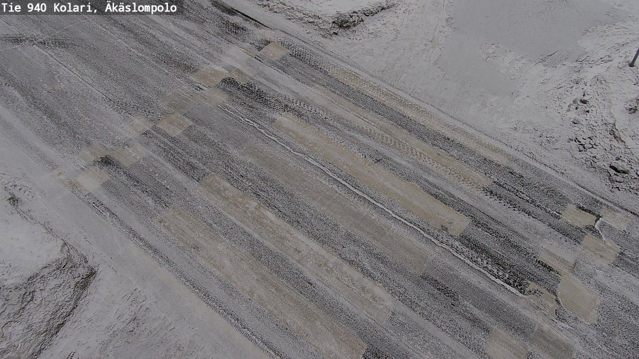 Kelikamerat Kuva Tie 940 Kolari, Äkäslompolo, Kolari, Lappi