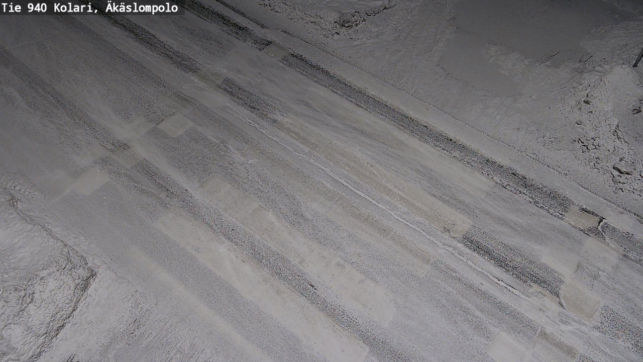 Kelikamerat Kuva Tie 940 Kolari, Äkäslompolo, Kolari, Lappi