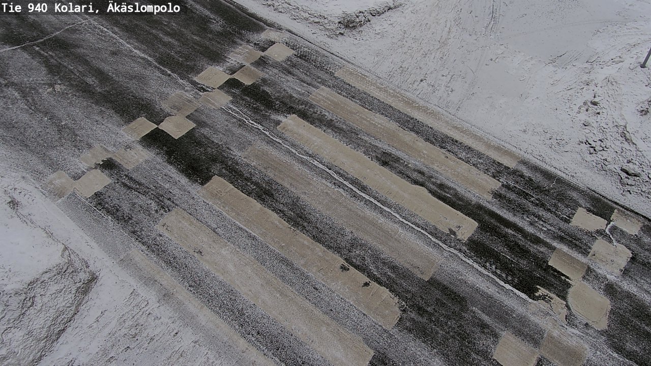Kelikamerat Kuva Tie 940 Kolari, Äkäslompolo, Kolari, Lappi