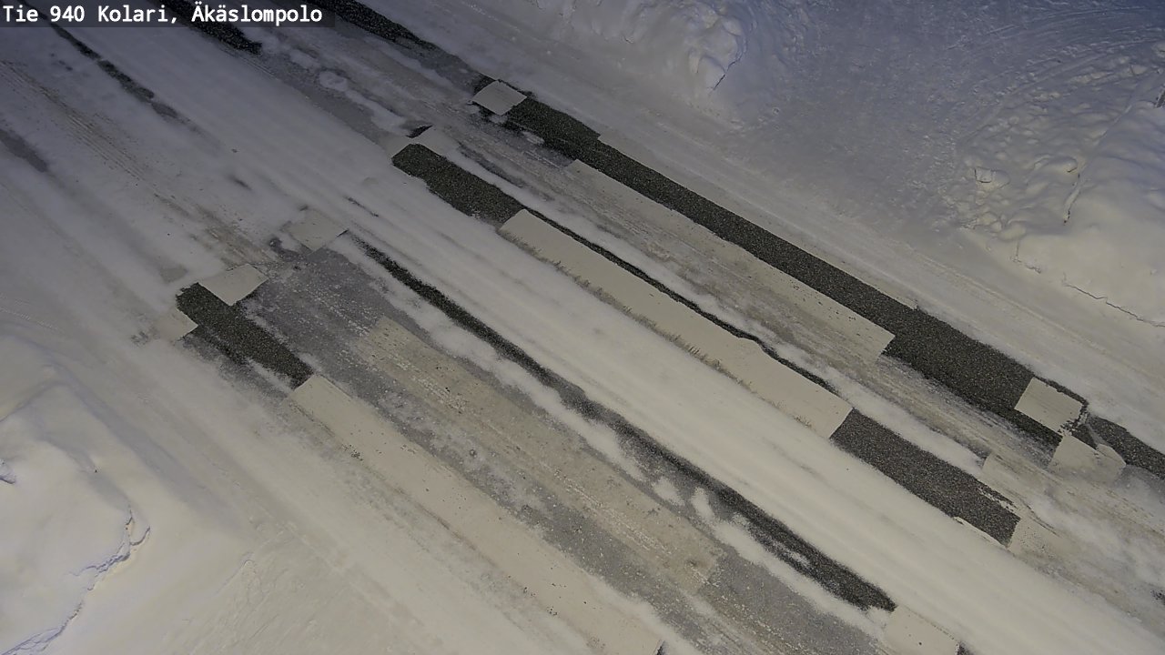 Kelikamerat Kuva Tie 940 Kolari, Äkäslompolo, Kolari, Lappi