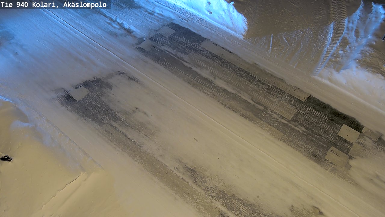 Kelikamerat Kuva Tie 940 Kolari, Äkäslompolo, Kolari, Lappi