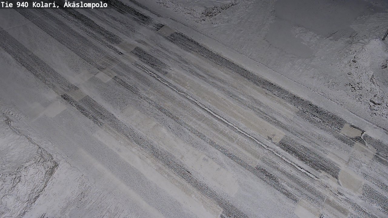 Kelikamerat Kuva Tie 940 Kolari, Äkäslompolo, Kolari, Lappi