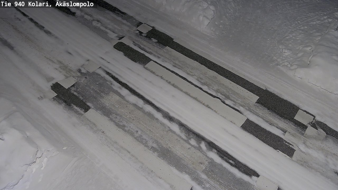 Kelikamerat Kuva Tie 940 Kolari, Äkäslompolo, Kolari, Lappi