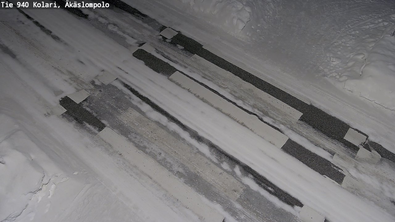 Kelikamerat Kuva Tie 940 Kolari, Äkäslompolo, Kolari, Lappi