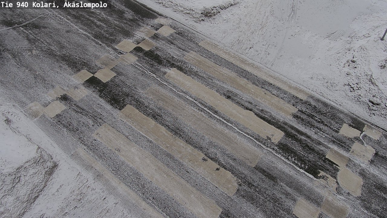 Kelikamerat Kuva Tie 940 Kolari, Äkäslompolo, Kolari, Lappi