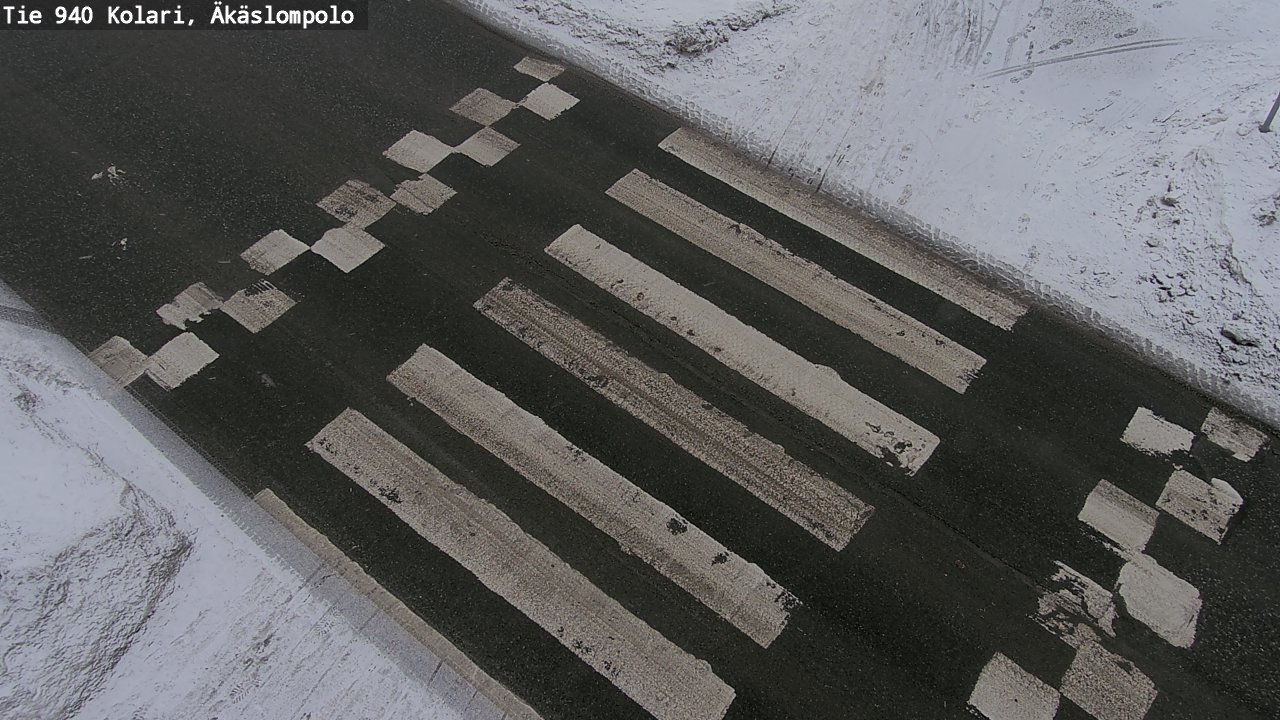 Kelikamerat Kuva Tie 940 Kolari, Äkäslompolo, Kolari, Lappi