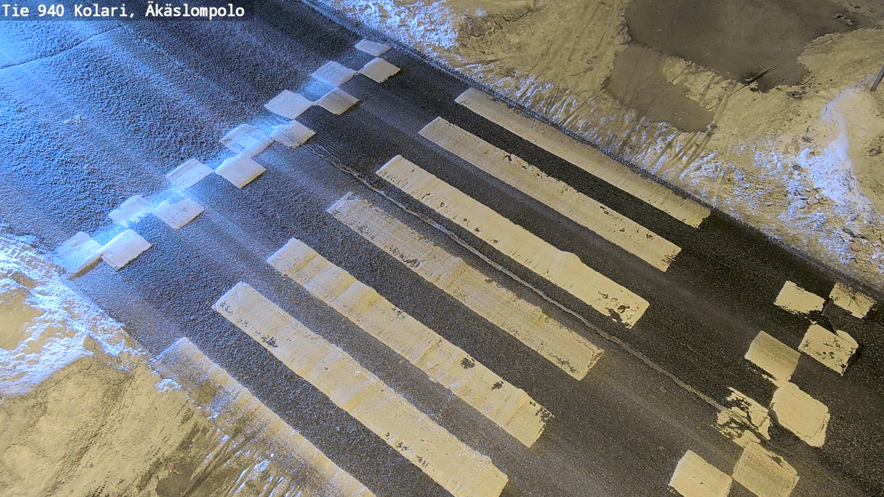 Kelikamerat Kuva Tie 940 Kolari, Äkäslompolo, Kolari, Lappi