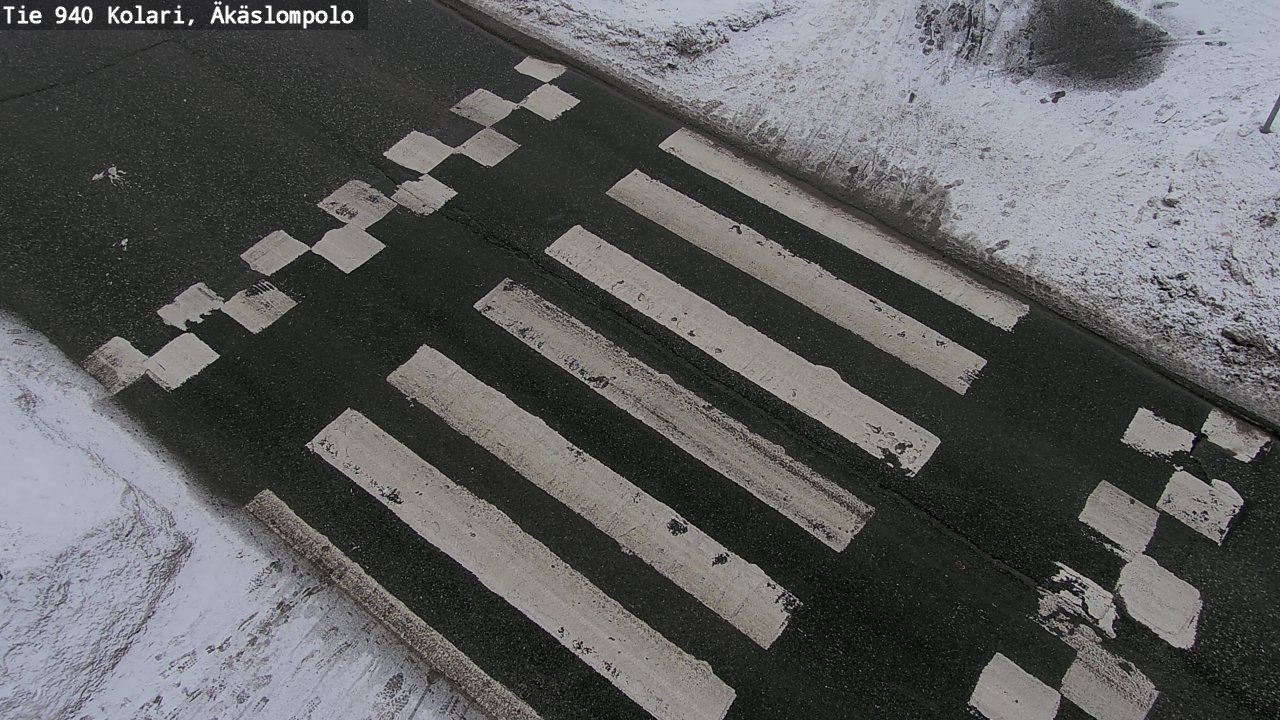 Weather Camera Image Road 940 Kolari, Äkäslompolo, Kolari, Lappi