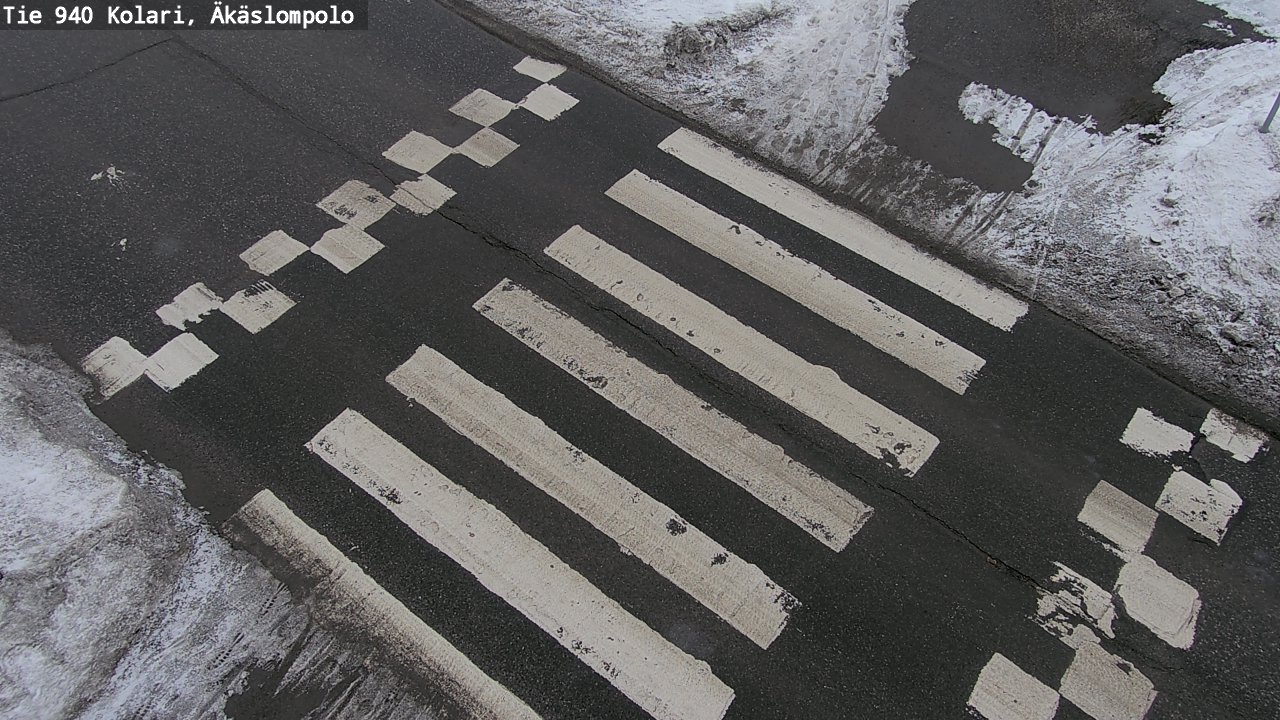 Kelikamerat Kuva Tie 940 Kolari, Äkäslompolo, Kolari, Lappi