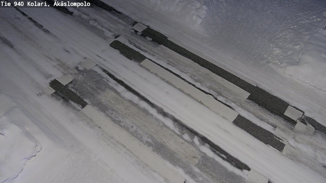 Kelikamerat Kuva Tie 940 Kolari, Äkäslompolo, Kolari, Lappi