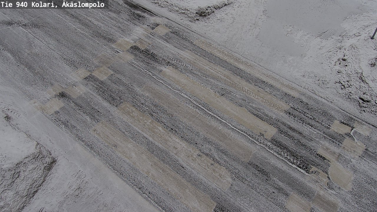 Kelikamerat Kuva Tie 940 Kolari, Äkäslompolo, Kolari, Lappi