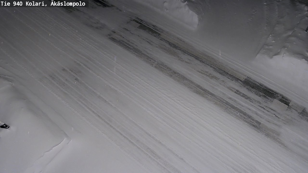 Kelikamerat Kuva Tie 940 Kolari, Äkäslompolo, Kolari, Lappi