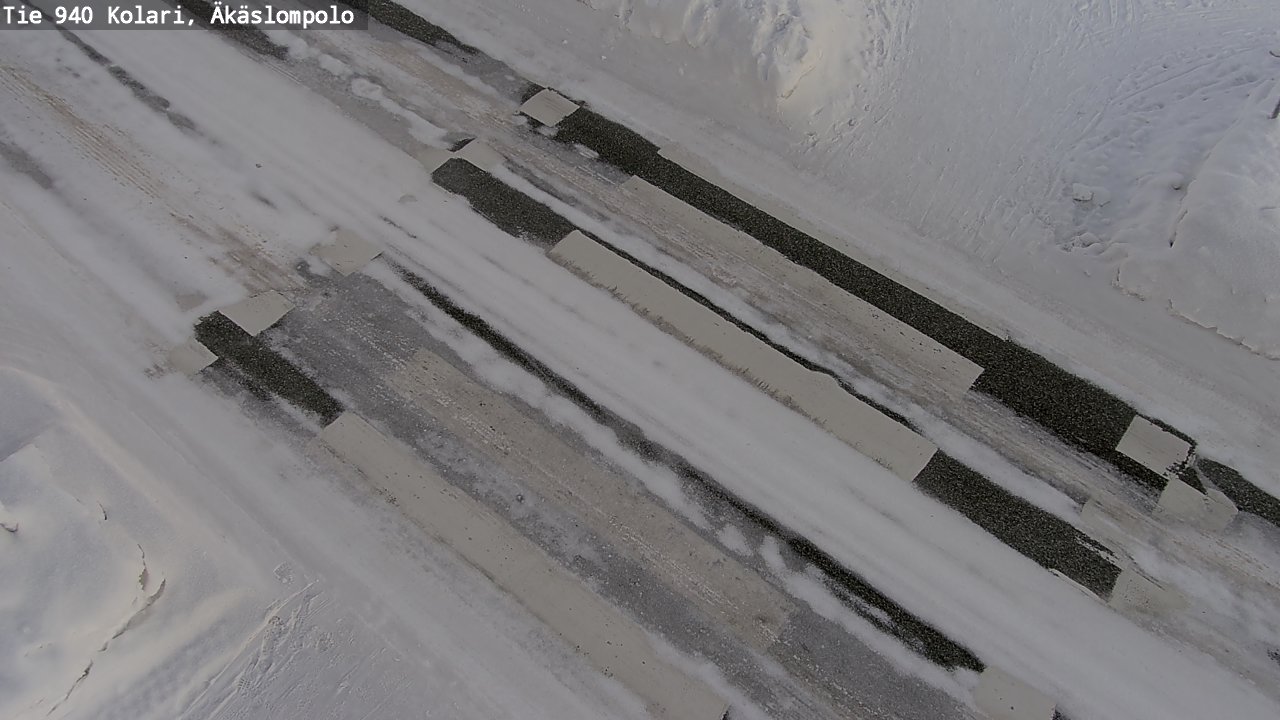 Kelikamerat Kuva Tie 940 Kolari, Äkäslompolo, Kolari, Lappi