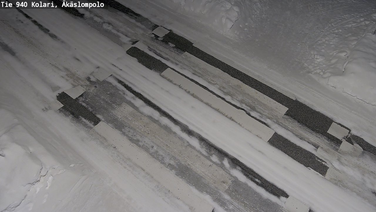 Kelikamerat Kuva Tie 940 Kolari, Äkäslompolo, Kolari, Lappi