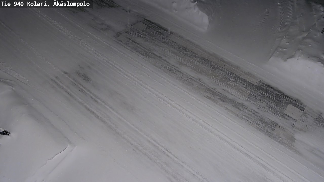 Kelikamerat Kuva Tie 940 Kolari, Äkäslompolo, Kolari, Lappi