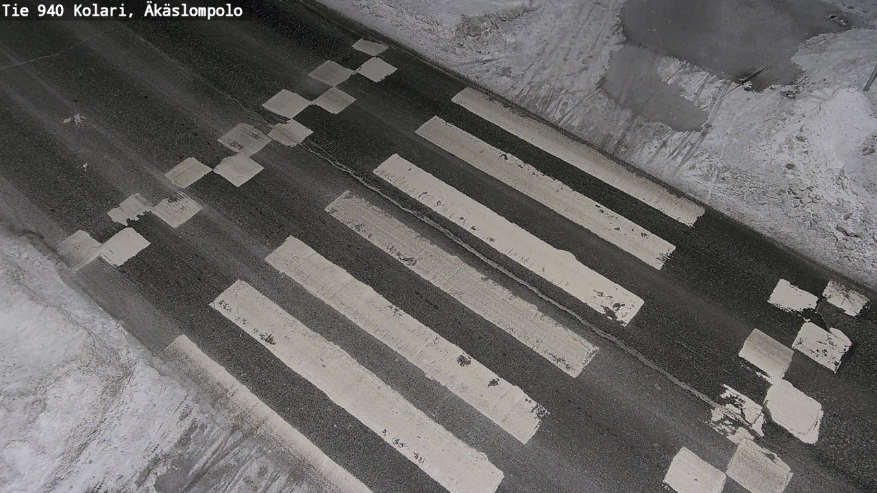 Kelikamerat Kuva Tie 940 Kolari, Äkäslompolo, Kolari, Lappi