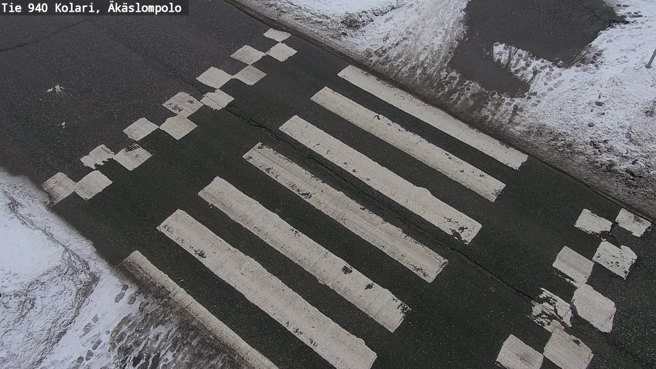 Weather Camera Image Road 940 Kolari, Äkäslompolo, Kolari, Lappi