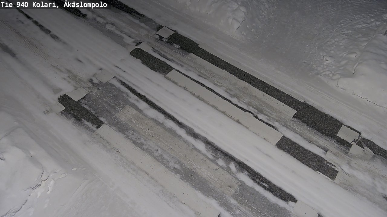 Kelikamerat Kuva Tie 940 Kolari, Äkäslompolo, Kolari, Lappi