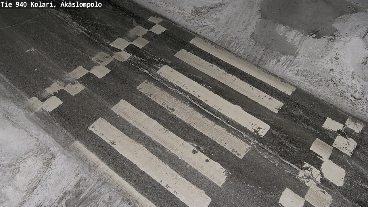 Kelikamerat Kuva Tie 940 Kolari, Äkäslompolo, Kolari, Lappi
