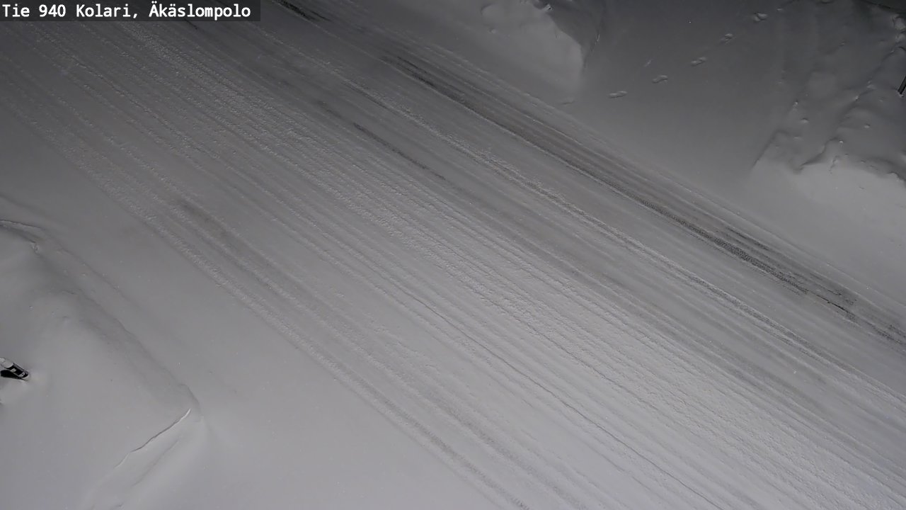 Kelikamerat Kuva Tie 940 Kolari, Äkäslompolo, Kolari, Lappi
