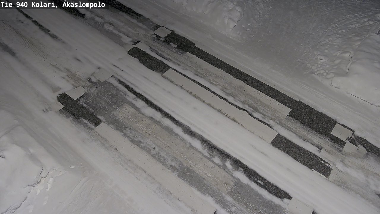 Kelikamerat Kuva Tie 940 Kolari, Äkäslompolo, Kolari, Lappi