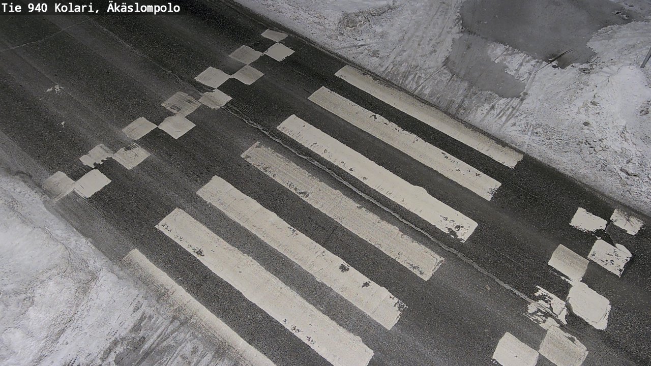 Kelikamerat Kuva Tie 940 Kolari, Äkäslompolo, Kolari, Lappi