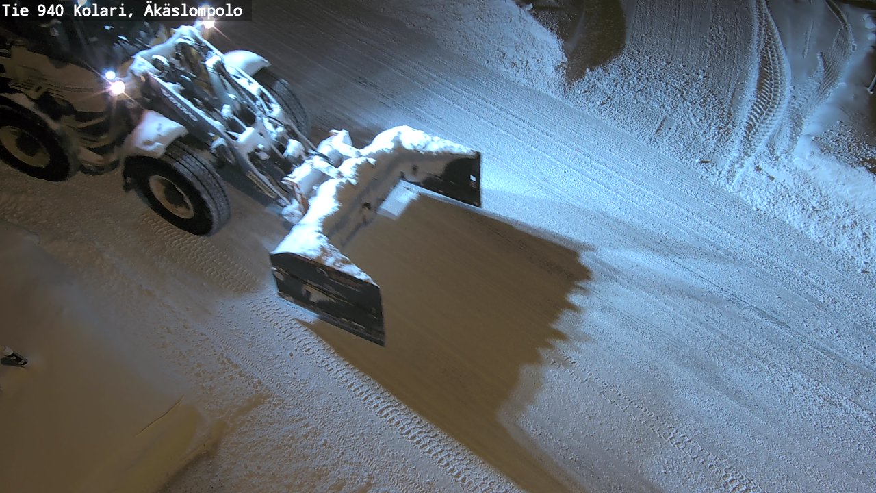 Kelikamerat Kuva Tie 940 Kolari, Äkäslompolo, Kolari, Lappi