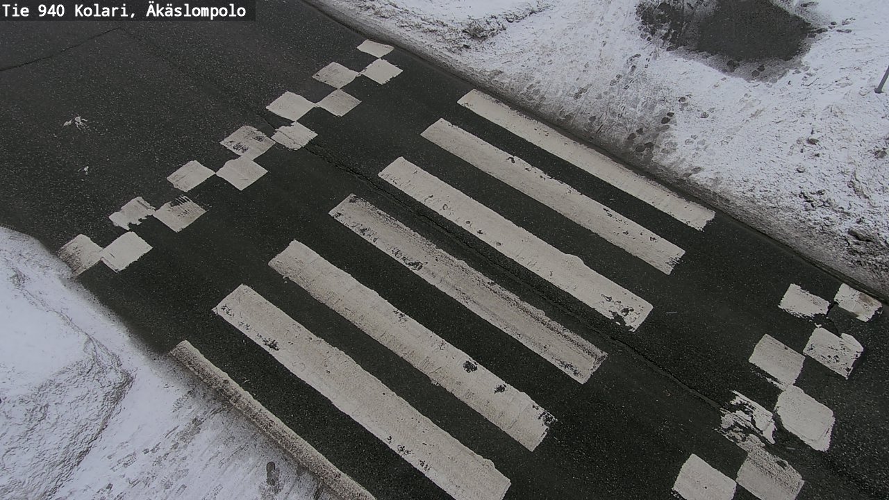 Weather Camera Image Road 940 Kolari, Äkäslompolo, Kolari, Lappi