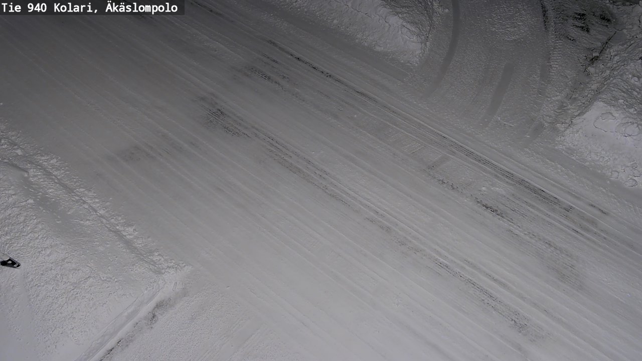 Weather Camera Image Road 940 Kolari, Äkäslompolo, Kolari, Lappi