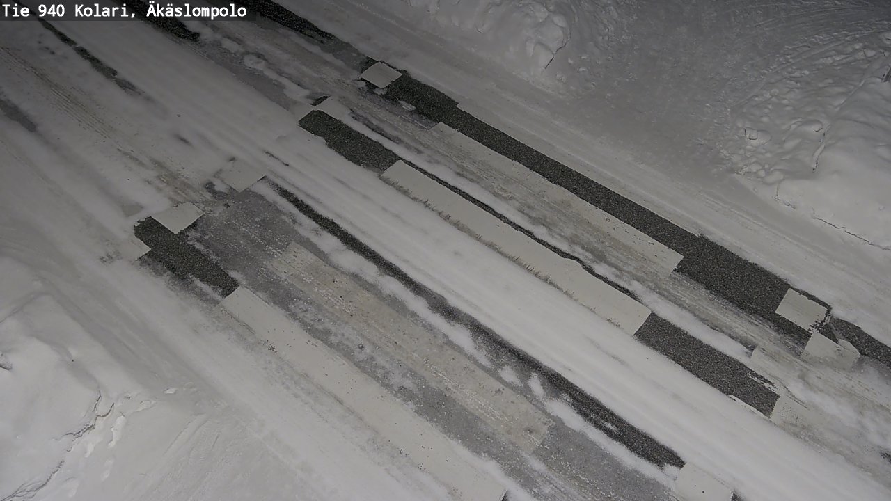 Kelikamerat Kuva Tie 940 Kolari, Äkäslompolo, Kolari, Lappi