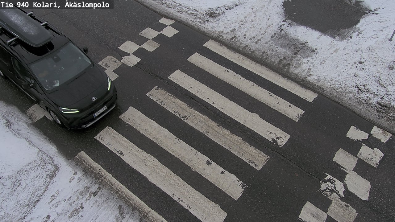 Weather Camera Image Road 940 Kolari, Äkäslompolo, Kolari, Lappi