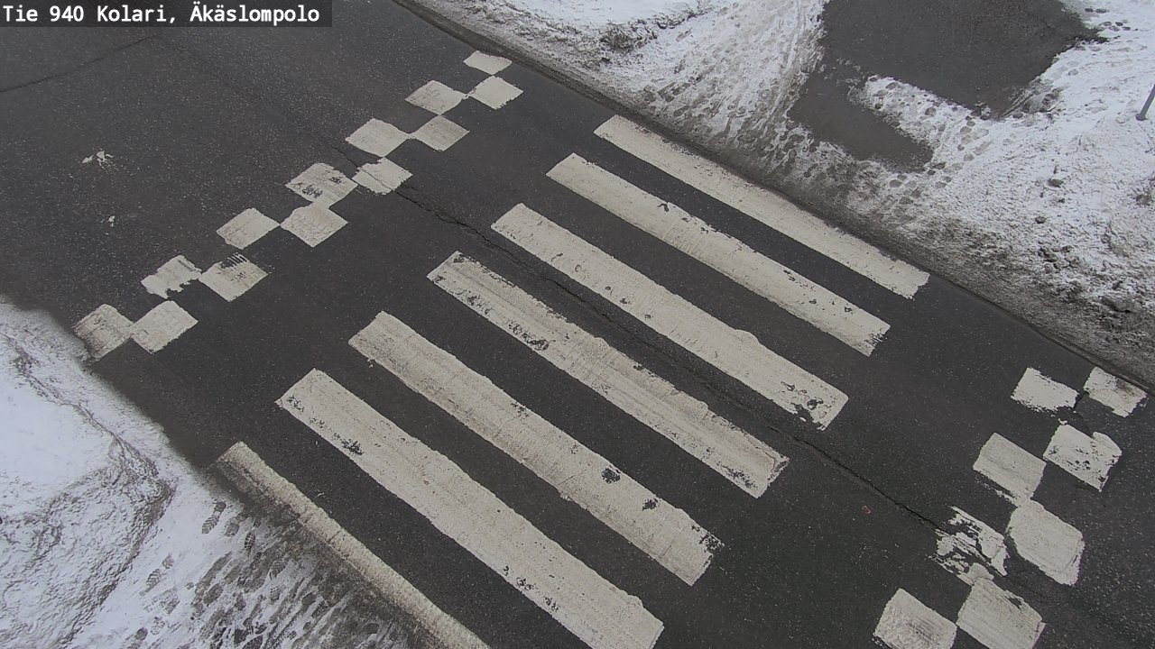 Weather Camera Image Road 940 Kolari, Äkäslompolo, Kolari, Lappi