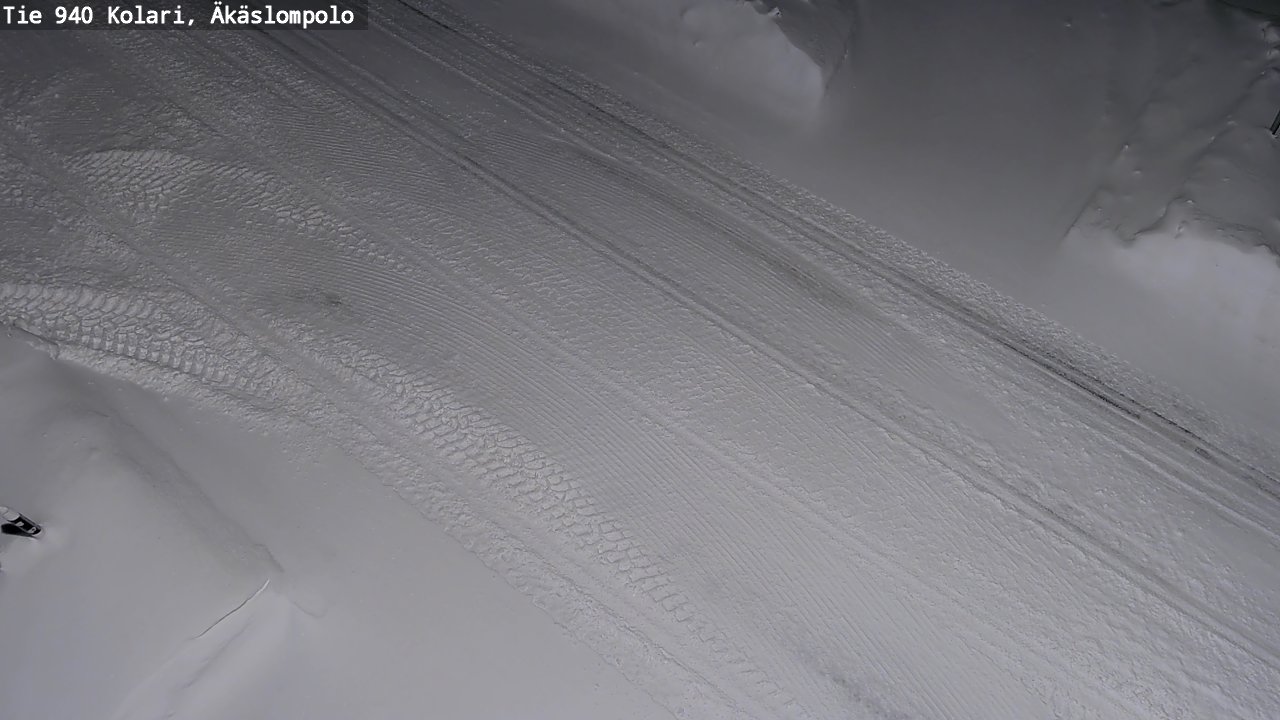 Kelikamerat Kuva Tie 940 Kolari, Äkäslompolo, Kolari, Lappi