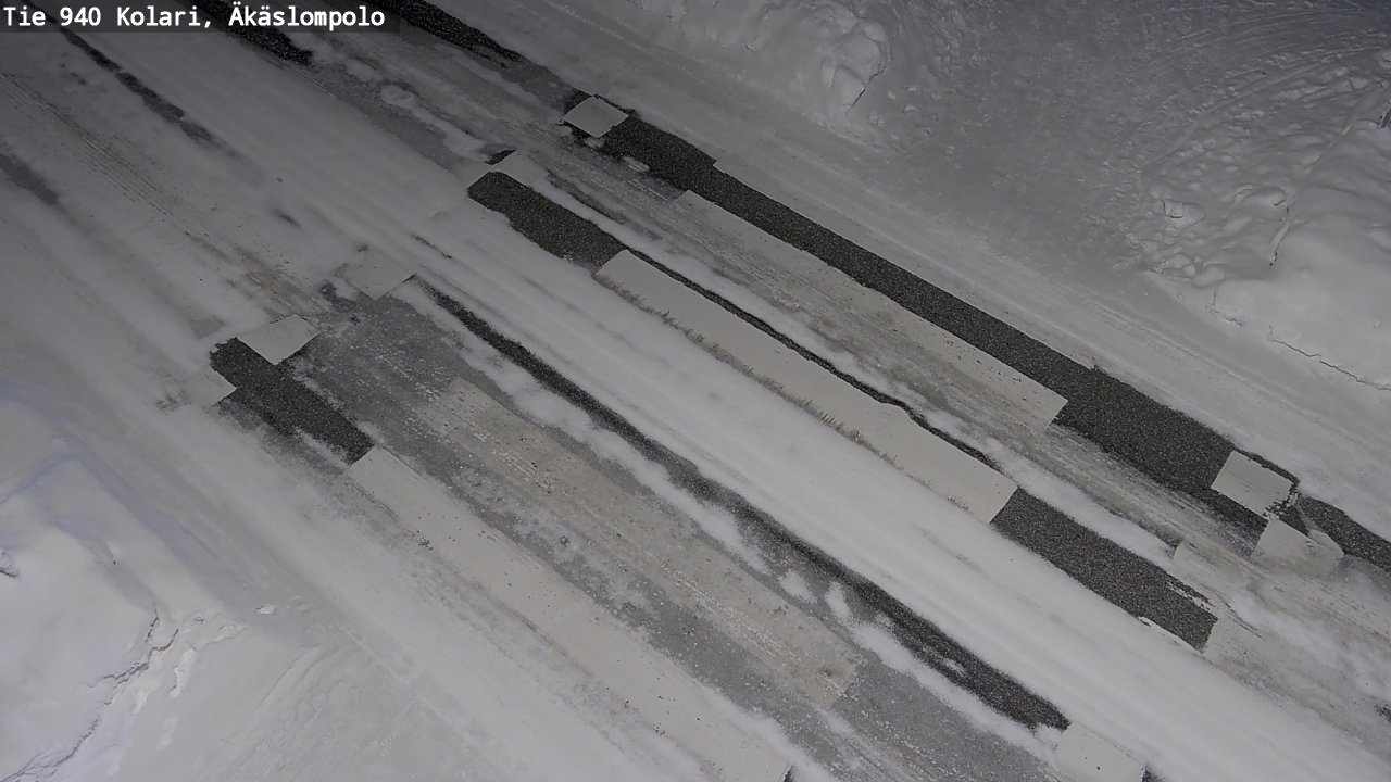 Kelikamerat Kuva Tie 940 Kolari, Äkäslompolo, Kolari, Lappi