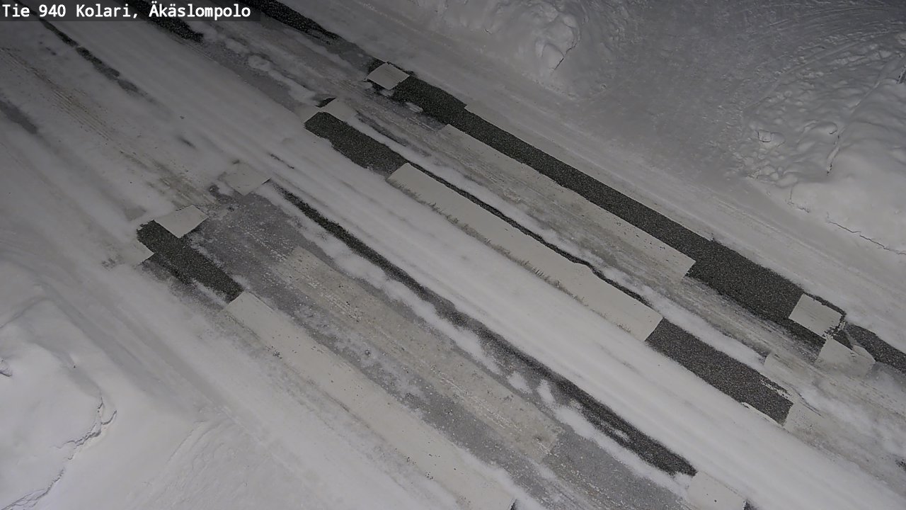 Kelikamerat Kuva Tie 940 Kolari, Äkäslompolo, Kolari, Lappi