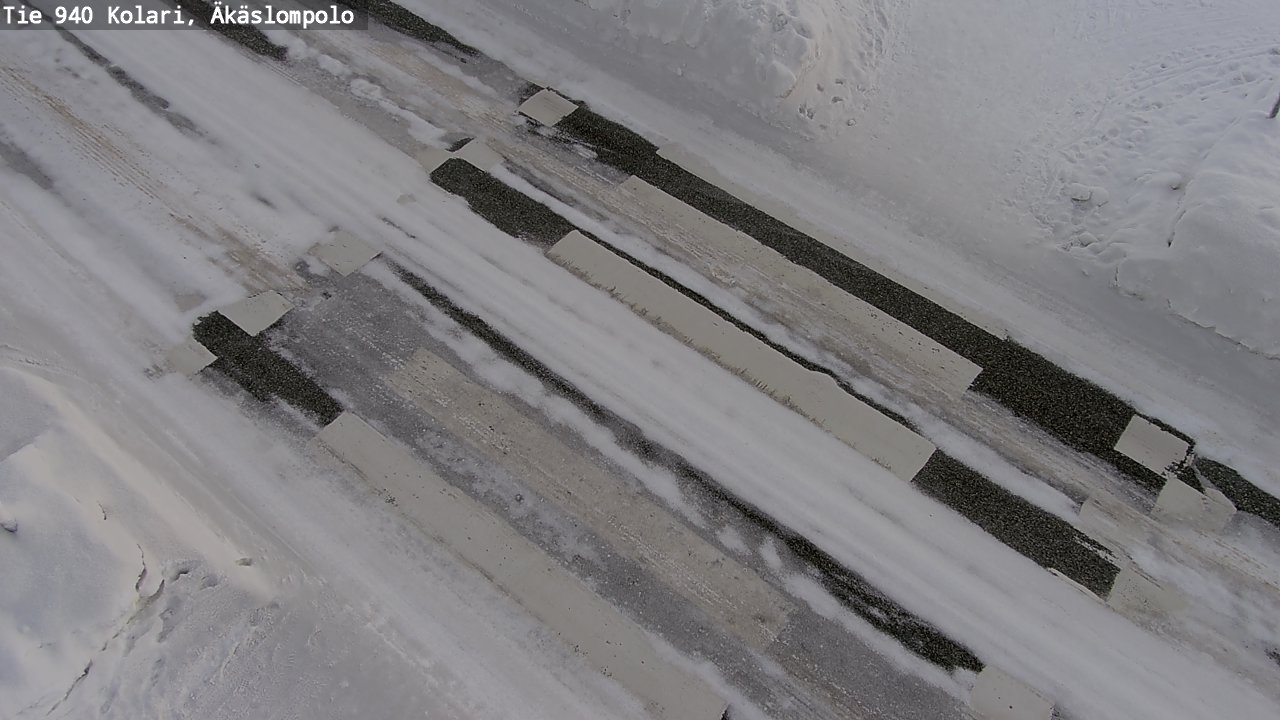 Weather Camera Image Road 940 Kolari, Äkäslompolo, Kolari, Lappi