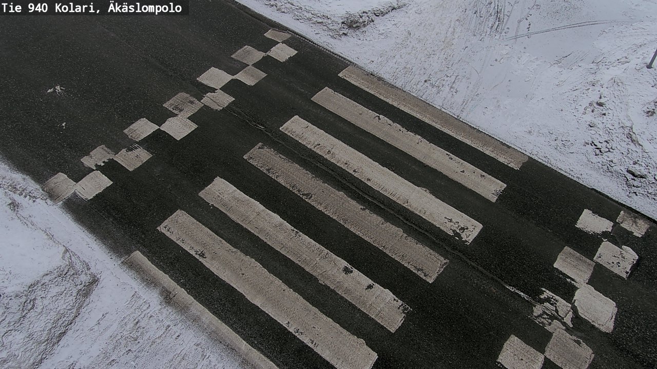 Kelikamerat Kuva Tie 940 Kolari, Äkäslompolo, Kolari, Lappi