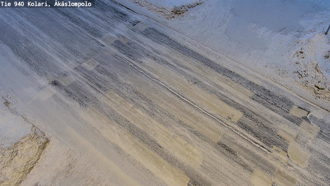 Kelikamerat Kuva Tie 940 Kolari, Äkäslompolo, Kolari, Lappi