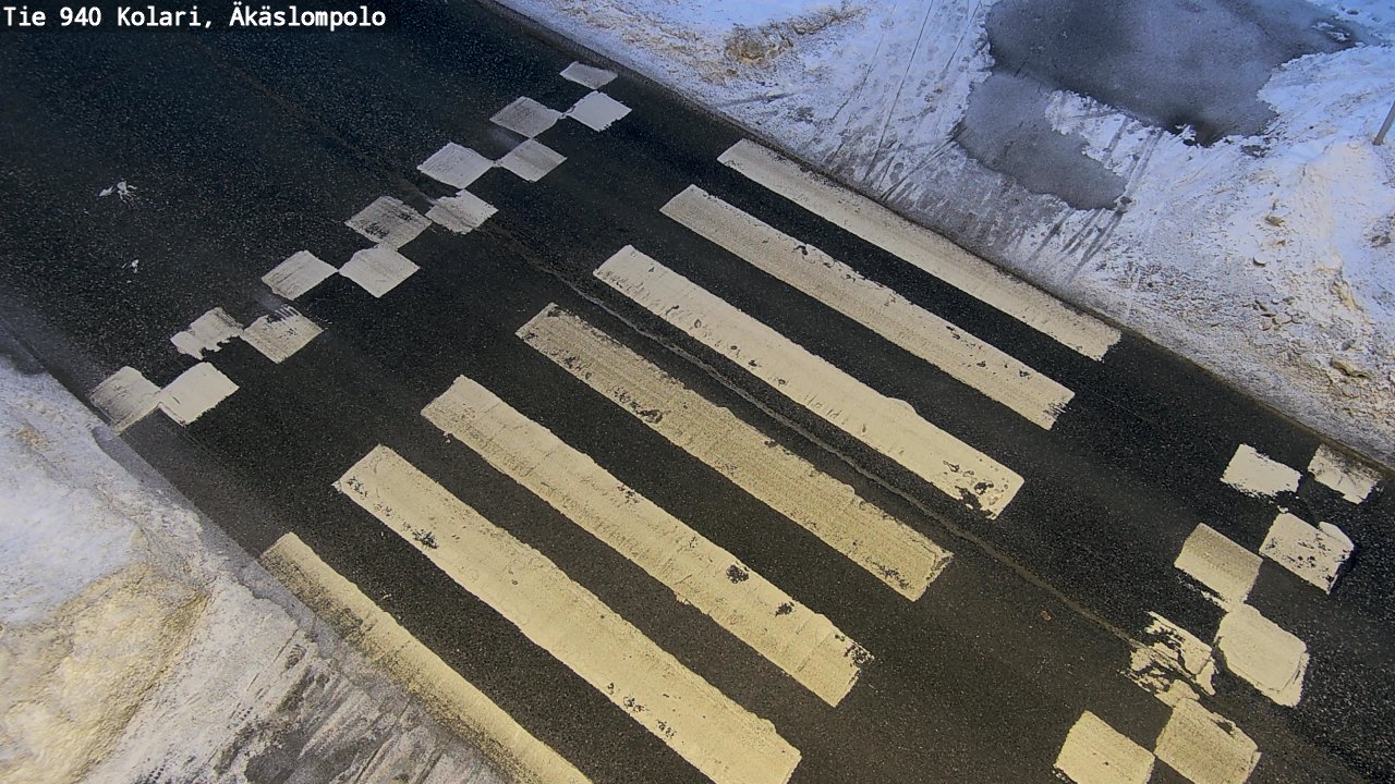 Kelikamerat Kuva Tie 940 Kolari, Äkäslompolo, Kolari, Lappi