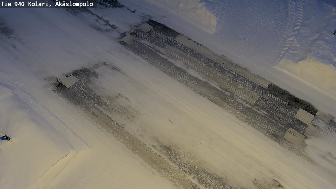 Kelikamerat Kuva Tie 940 Kolari, Äkäslompolo, Kolari, Lappi