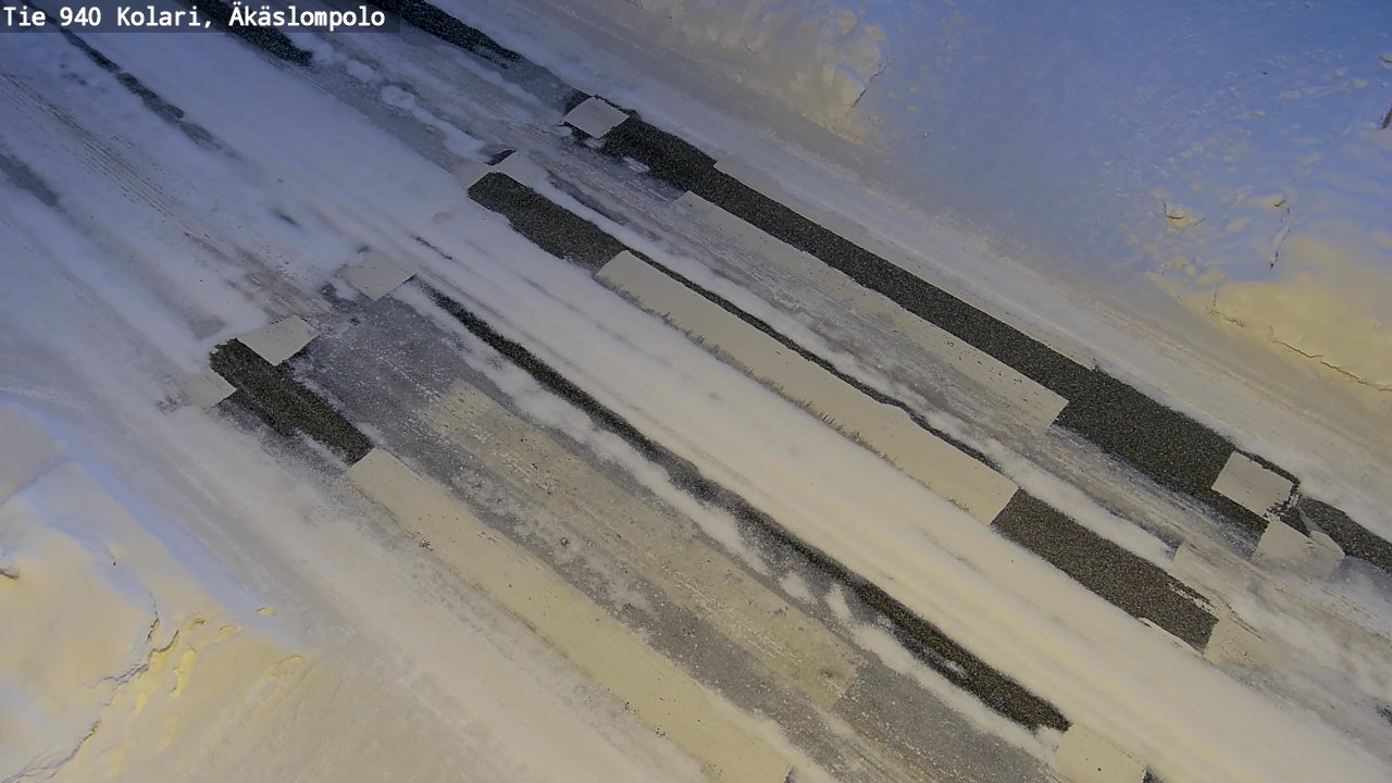 Kelikamerat Kuva Tie 940 Kolari, Äkäslompolo, Kolari, Lappi