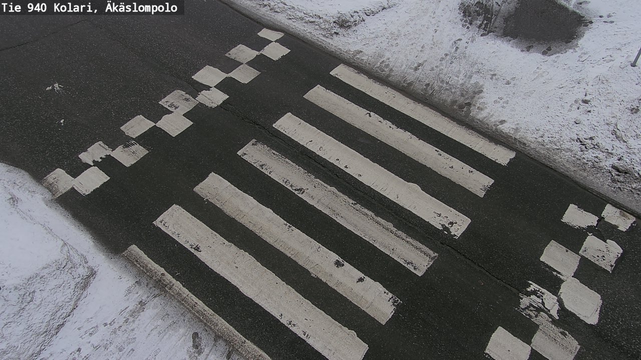 Weather Camera Image Road 940 Kolari, Äkäslompolo, Kolari, Lappi