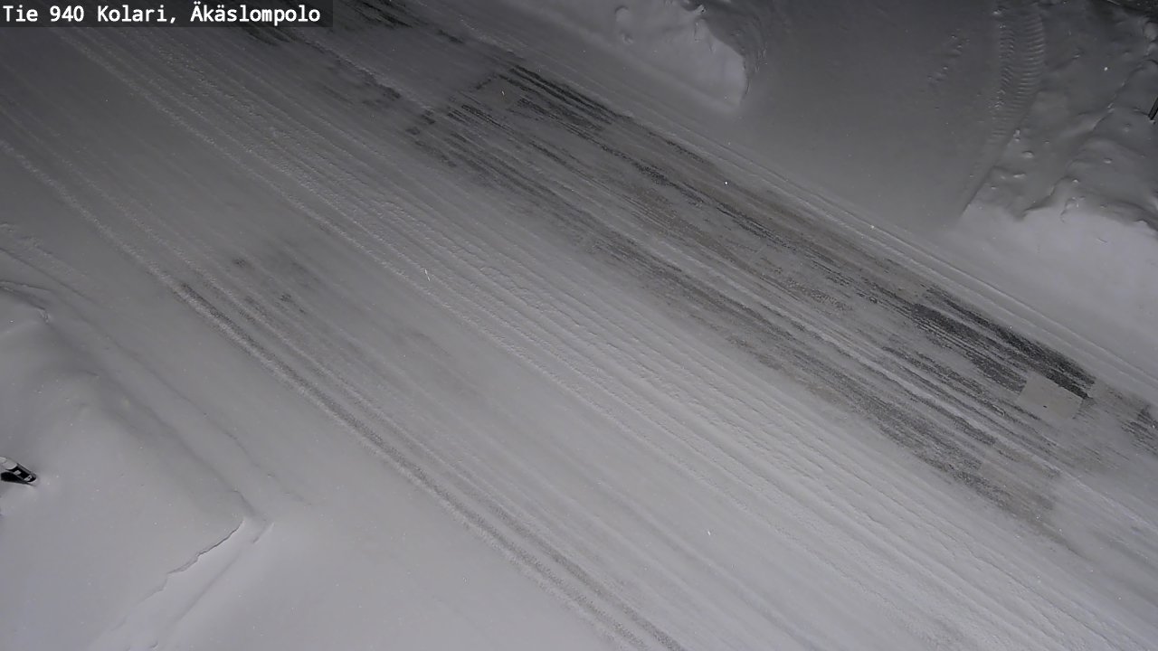 Kelikamerat Kuva Tie 940 Kolari, Äkäslompolo, Kolari, Lappi