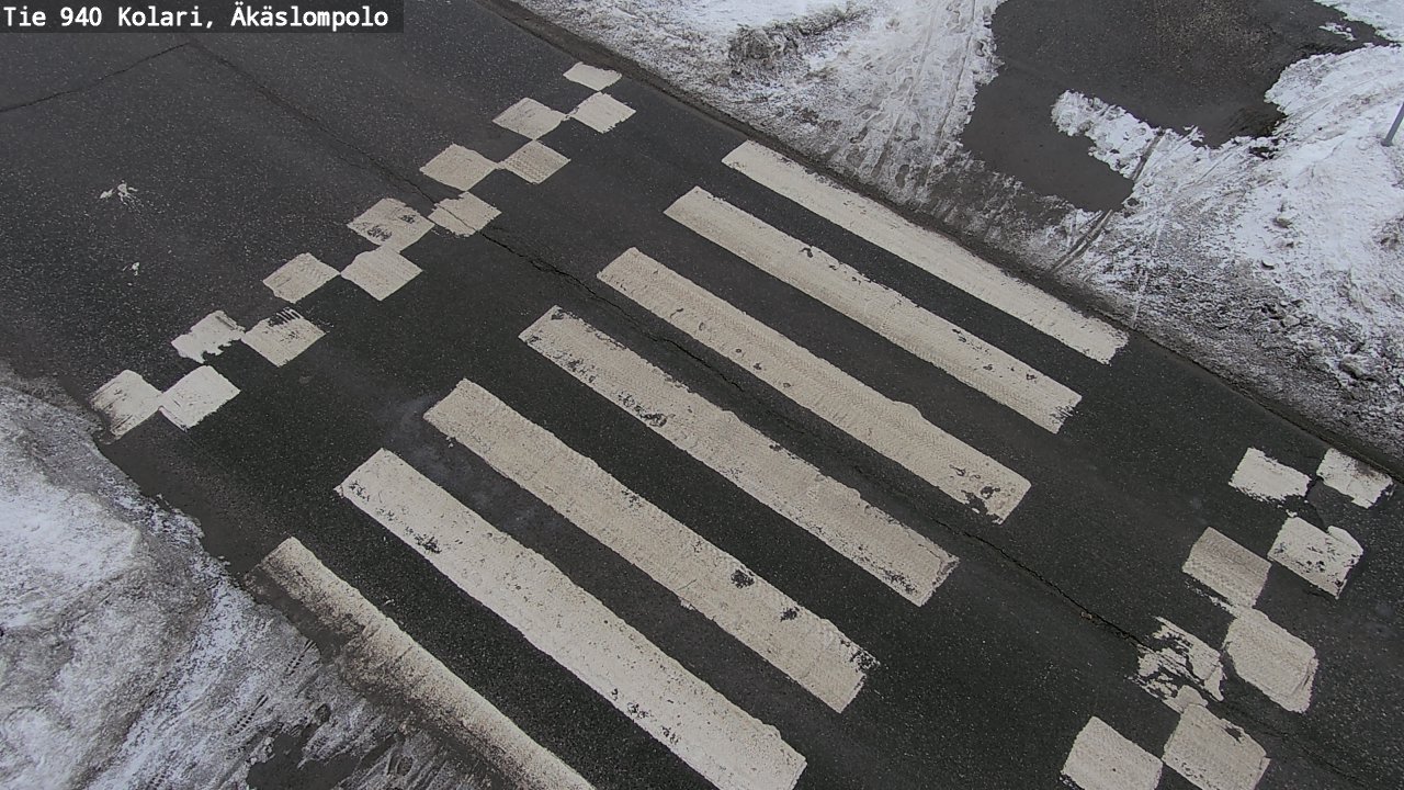 Kelikamerat Kuva Tie 940 Kolari, Äkäslompolo, Kolari, Lappi