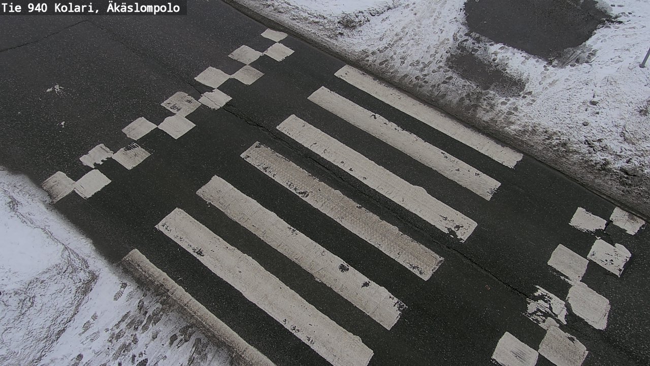 Weather Camera Image Road 940 Kolari, Äkäslompolo, Kolari, Lappi
