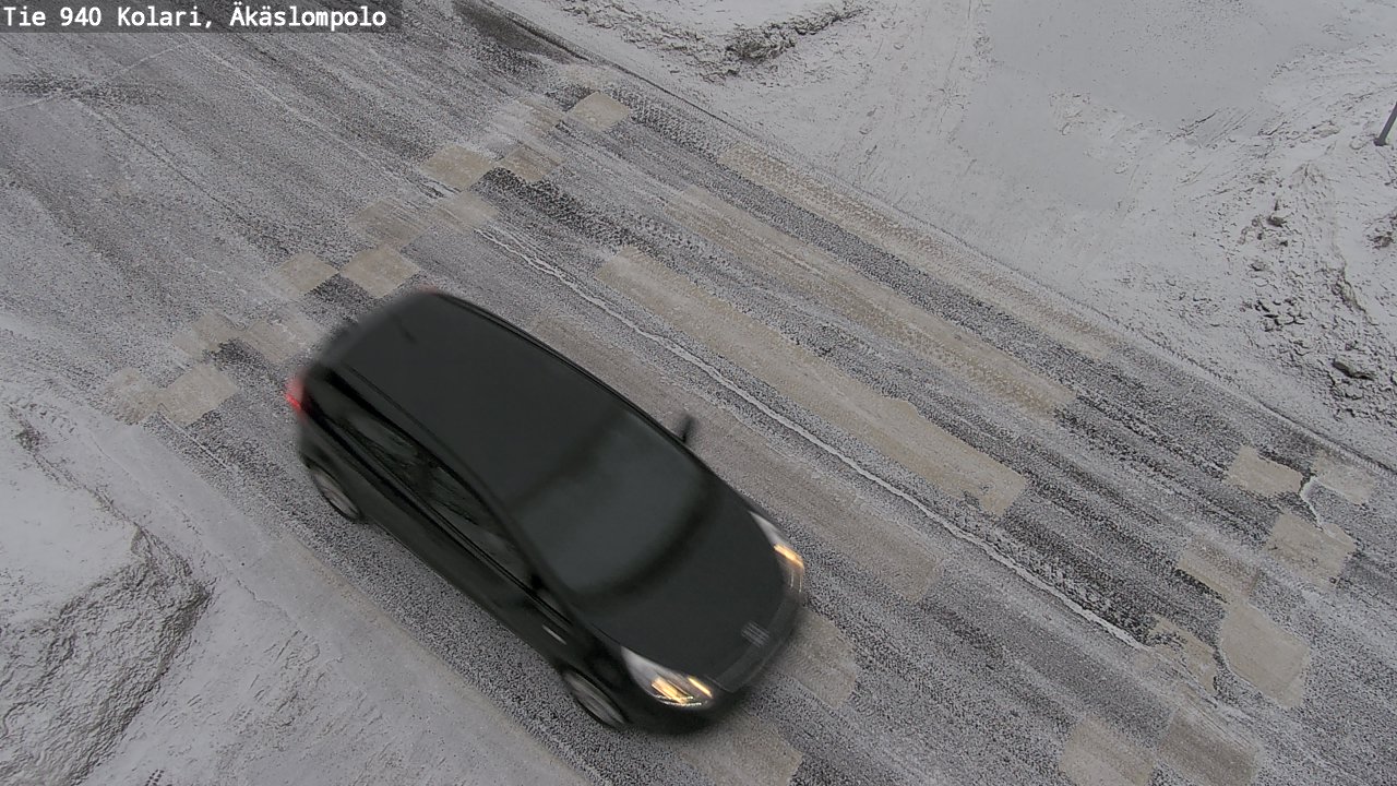 Kelikamerat Kuva Tie 940 Kolari, Äkäslompolo, Kolari, Lappi