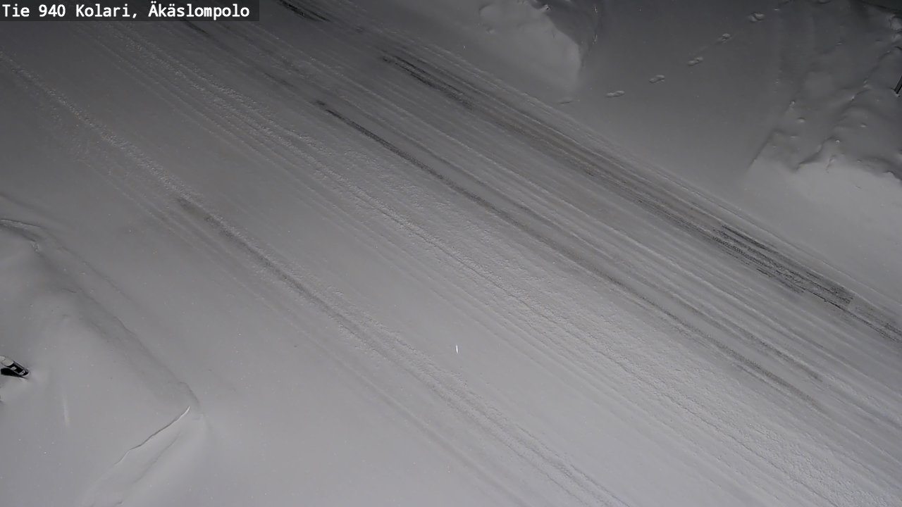 Kelikamerat Kuva Tie 940 Kolari, Äkäslompolo, Kolari, Lappi